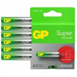 Pila Alcalina 1,5V AA Gp (Blíster 6u)