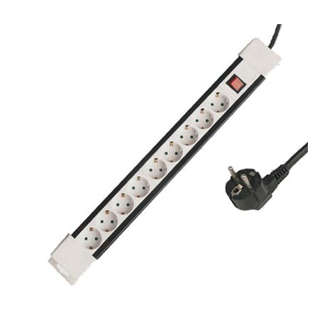 Base 9 Endolls amb Interruptor amb Cable 1,5m