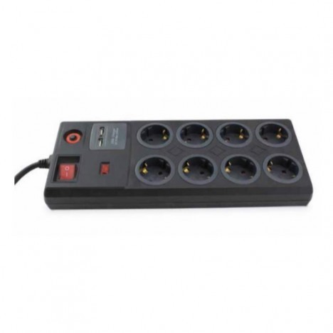 Base 8 Endolls + 2 USB amb Interruptor