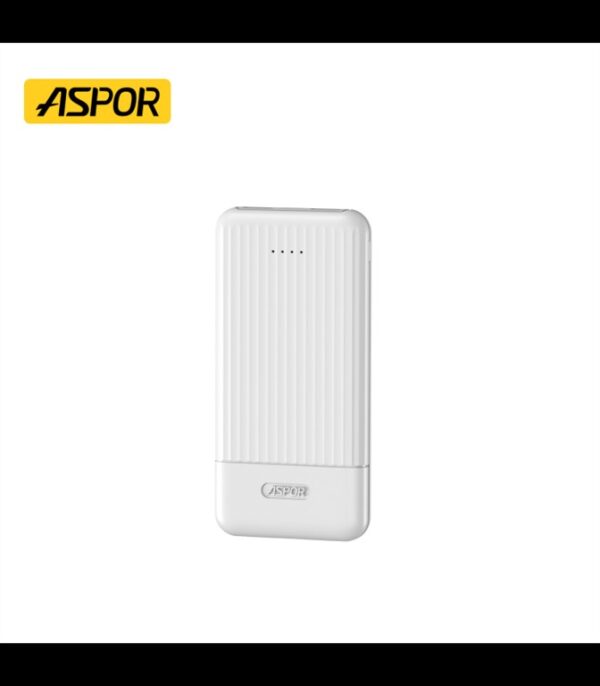 Power Bank Aspor 10000mAh Blanc