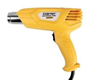 Pistola Aire Calent 2000W+3 Boquilles