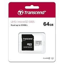 Micro SDHC 64G Class 10+Adaptador