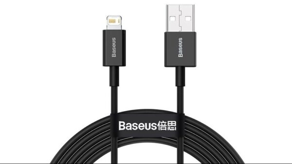 Connexió Lightning/USB M Càrrega i Dades 2m