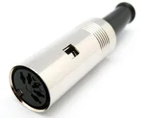 Connector DIN 5/45 Femella Metall